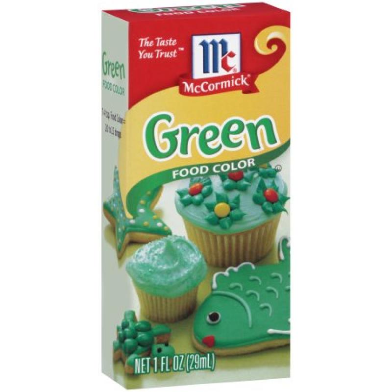 McCormick® Green Food Color, 1 oz. Box