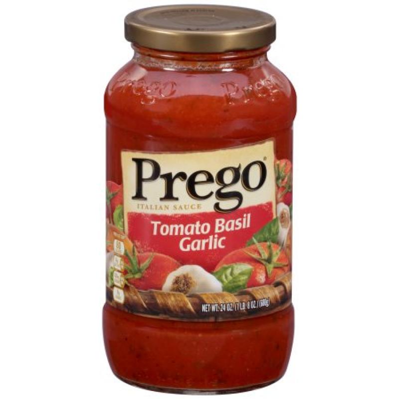 Prego Tomato Basil Garlic Italian Sauce 24oz