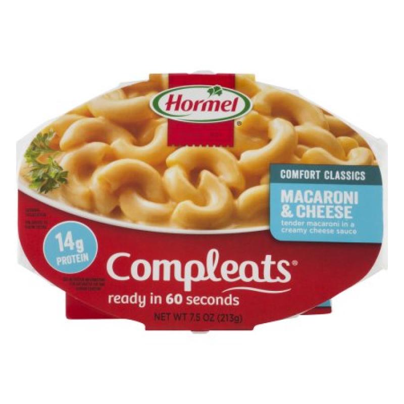 Hormel Compleats Comfort Classics Macaroni & Cheese 7.5 oz. Microwave Bowl
