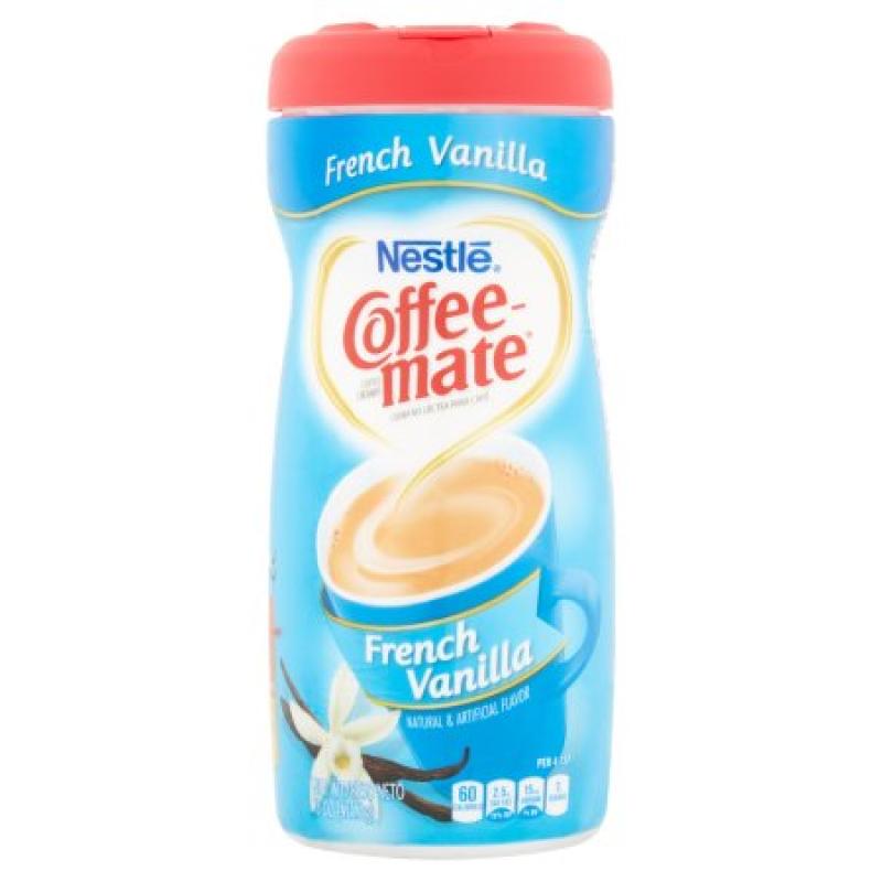 COFFEE-MATE French Vanilla Powder Coffee Creamer 15 oz. Canister