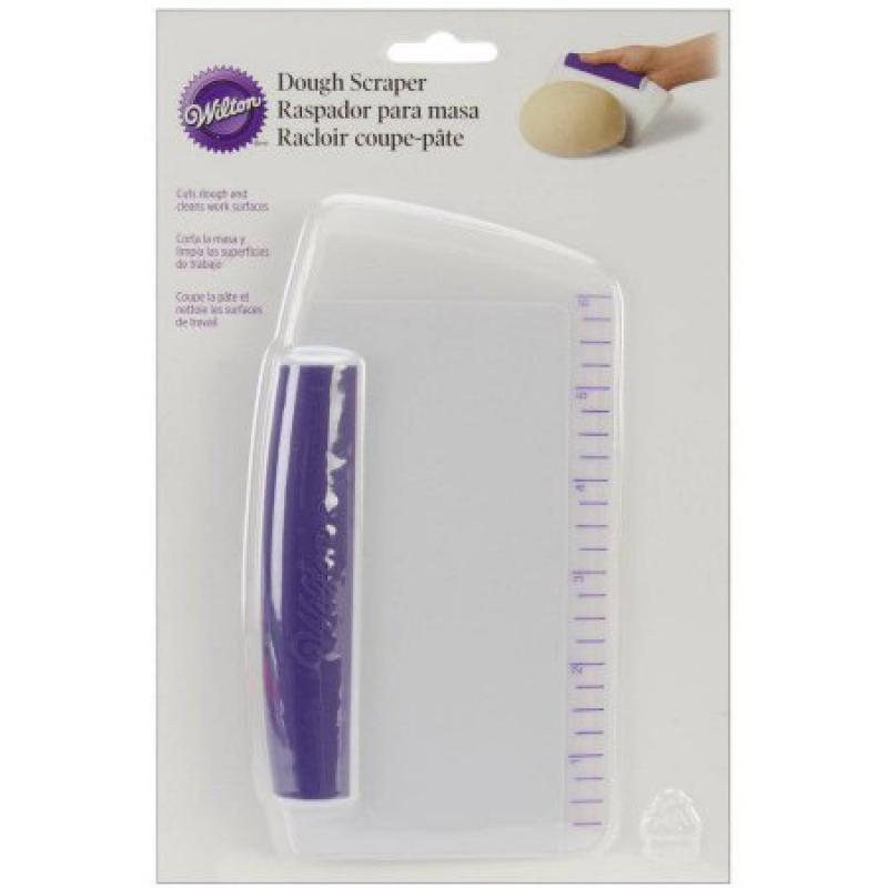 Wilton 6" Dough Scrapper, Purple Handle 2103-359