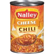 Nalley Cheddar Cheese Chili Con Carne With Beans, 15 oz