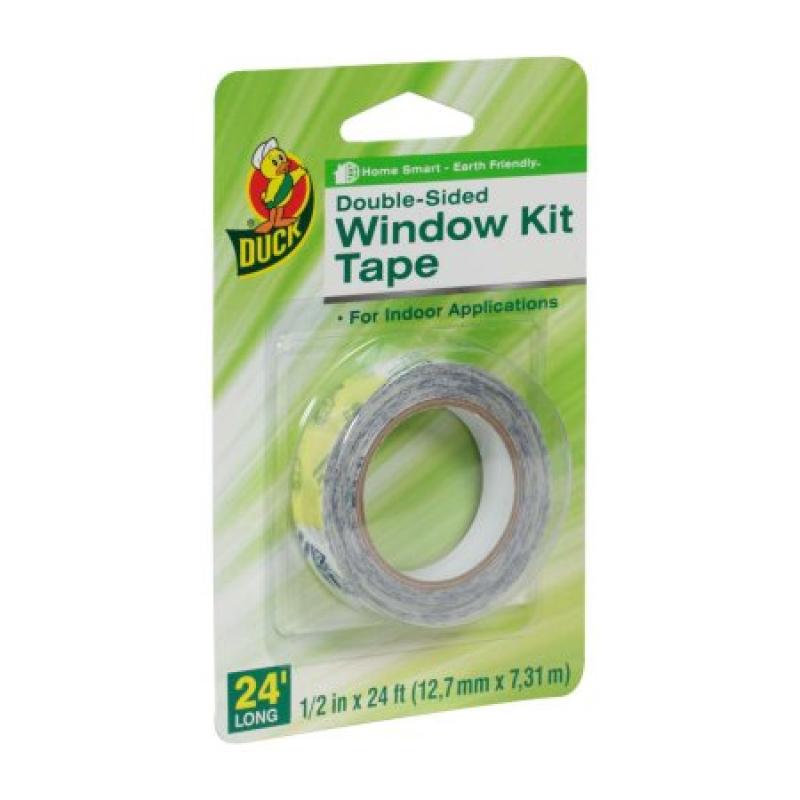 Duck Brand Double-sided Indoor Window Kit Tape, 1/2"x24&#039;