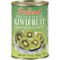 Roland Peeled & Sliced Kiwifruit in Heavy Syrup, 15 oz
