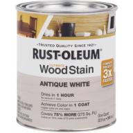 Rust-Oleum Ultimate Wood Stain Quart, Antique White