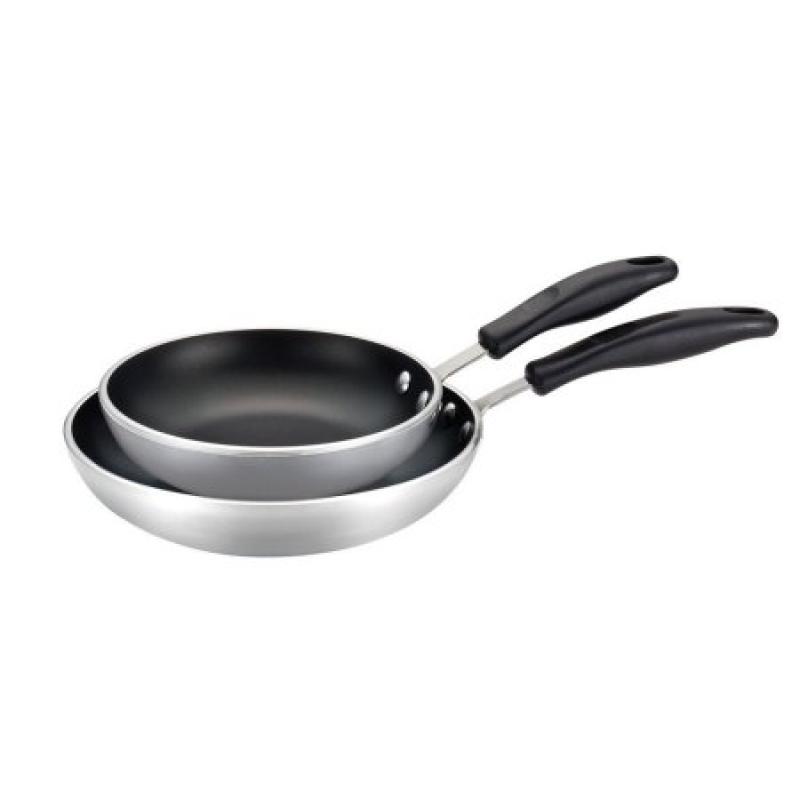 Farberware Commercial Nonstick 8.25-Inch and 10-Inch Twin Pack Open Skillet Set