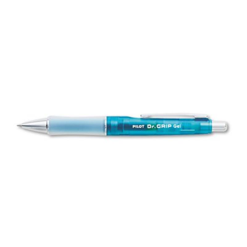 Pilot Dr. Grip Gel Ink Retractable Roller Ball Pen, Black Ink, .7mm