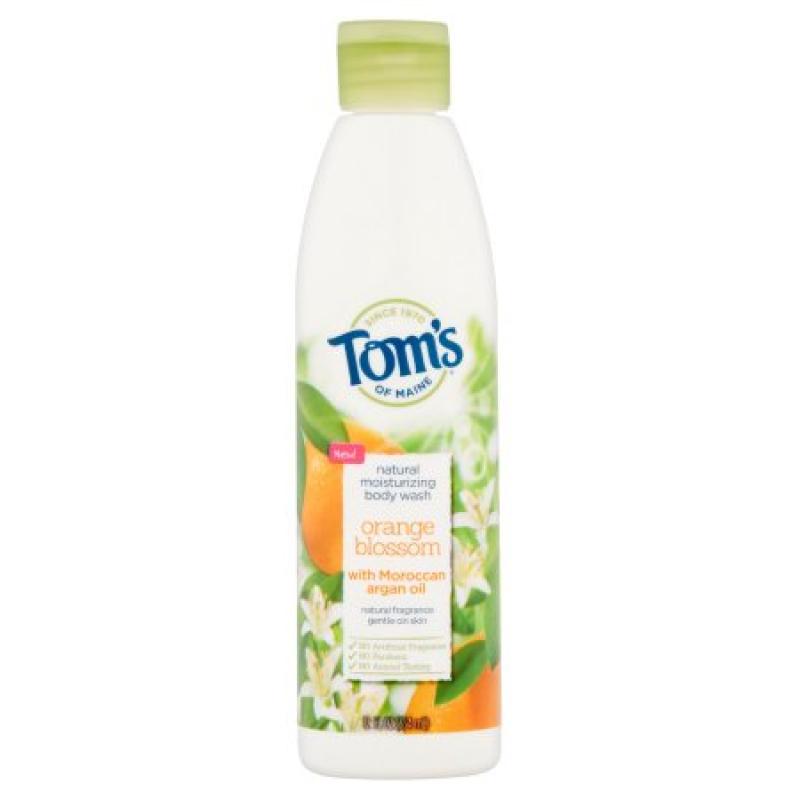 Tom&#039;s of Maine Orange Blossom Natural Moisturizing Body Wash, 12 fl oz