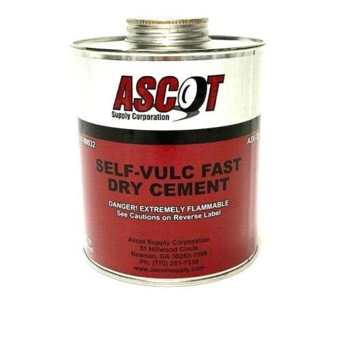 CEMENT 32 OZ. W/ BRUSH ASCOT BRAND