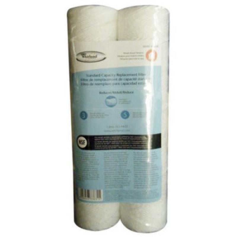 WHKF-WHSW Whirlpool Whole House Replacement Sediment Filter Cartridge, 2pk