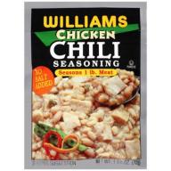 Williams Chili Seasoning, Chicken, 1.2 Oz