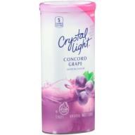 Crystal Light Concord Grape Drink Mix Pitcher Packs, 6 count, 2.01 OZ (57g)