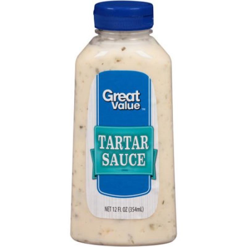 Great Value Tartar Sauce, 12 fl oz