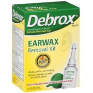 Debrox Earwax Removal Kit, .5 OZ (Pack of 4)