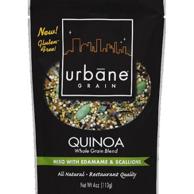 Urbane Grain Miso with Edamame & Scallions Quinoa, 4 oz, (Pack of 6)