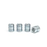 HSS Pole Connector, Fits 3/4” pole diameter 1.0 mm pole thickness, Silver, 4-PACK