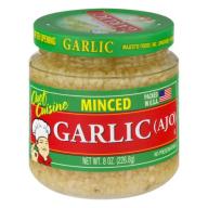Chef Cuisine Minced Garlic, 8 oz