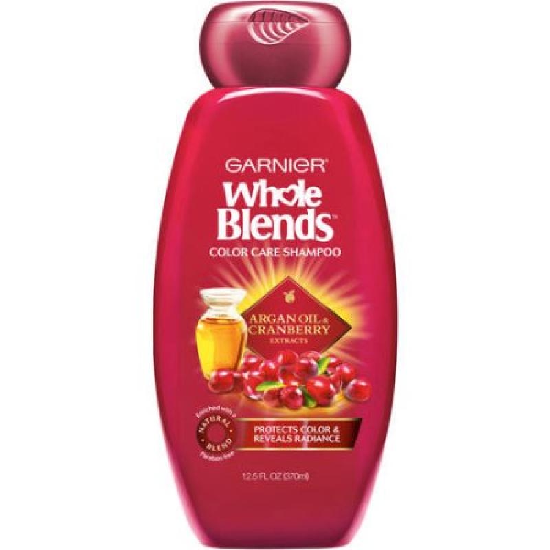 Garnier Whole Blends Color Care Shampoo with Argan Oil & Cranberry Extracts 12.5 FL OZ