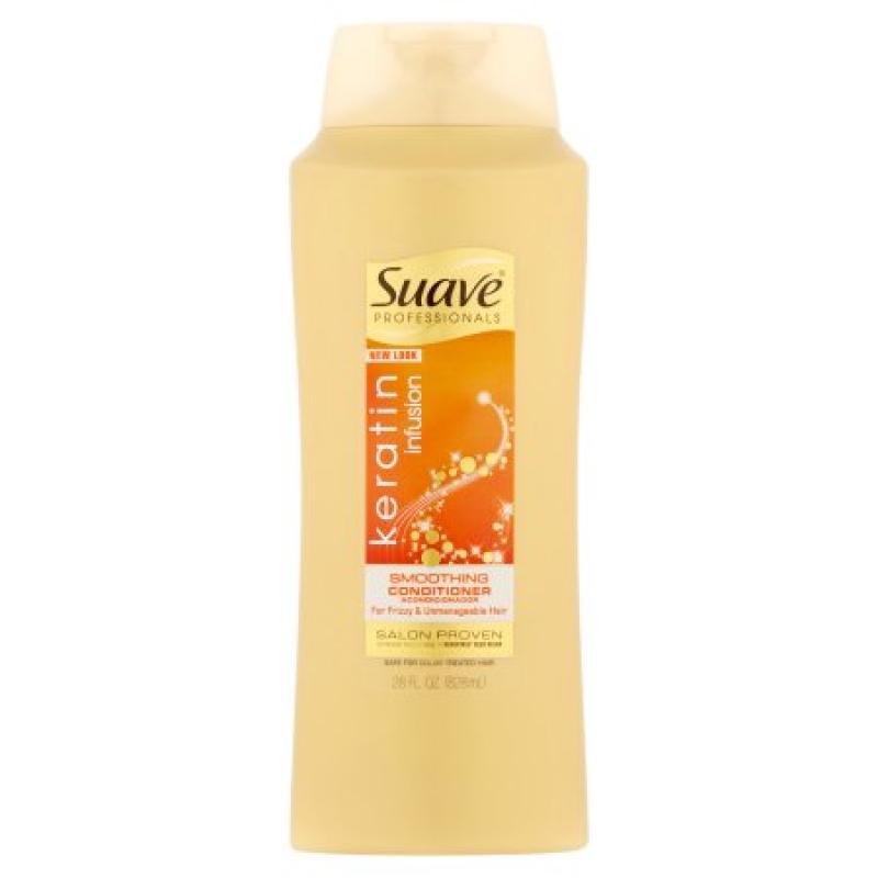 Suave Professionals Keratin Infusion Smoothing Conditioner, 28 oz
