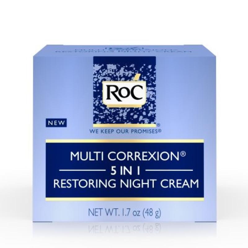 Roc Multi Correxion 5 In 1 Restoring Facial Night Cream, 1.7 Oz.