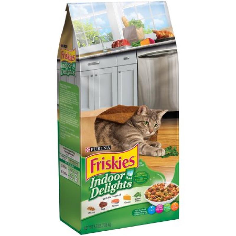 Purina Friskies Indoor Delights Cat Food 6.3 lb. Bag