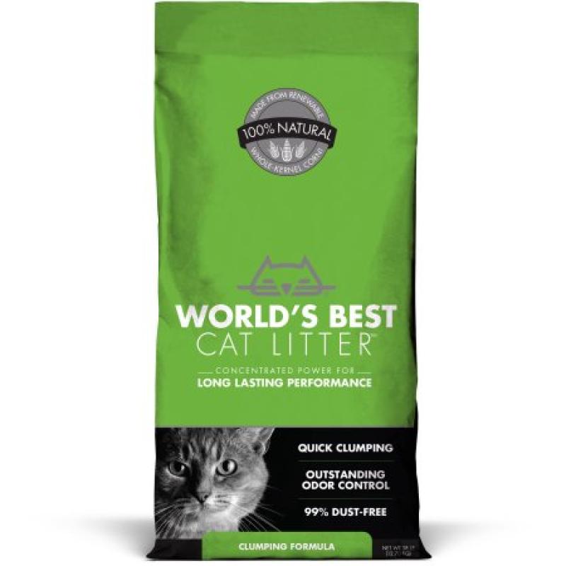 World&#039;s Best Cay Litter, 15 lb, Clumping Formula