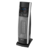 Bionaire Ceramic Mini Tower Heater with LCD Control, 1000-1500W, Black