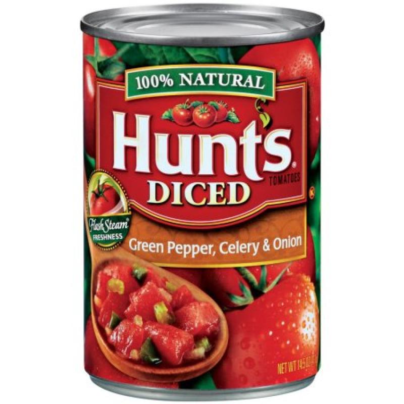 Hunt&#039;s Diced Green Pepper Celery & Onion Tomatoes 14.5 Oz Can