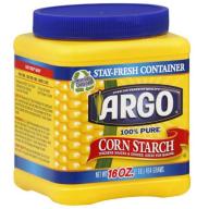 ARGO 100% Pure Corn Starch, 16 oz (Pack of 12)