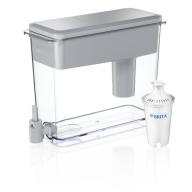 Brita 18 Cup UltraMax Water Dispenser with 1 Filter, BPA Free, Gray