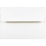 A7 (5 1/4" x 7-1/4") Strathmore Paper Invitation Envelope, Bright White Wove, 25pk