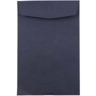 JAM Paper Open End (6" x 9") Envelopes, Basis Navy Blue, 10pk