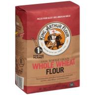 King Arthur Flour 100% Premium Whole Wheat Flour 5 lb. Bag