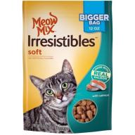 Meow Mix Irresistibles Cat Treats, Soft with Salmon, 12 oz