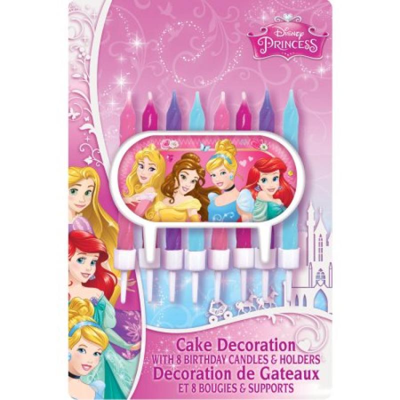 Disney Princess Cake Topper and Birthday Candles