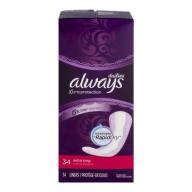 Always Dailies Xtra Protection Liners Extra Long - 34 CT