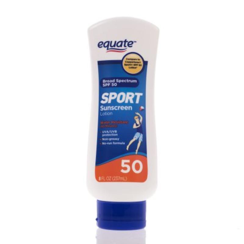 Equate Sport Sunscreen Lotion, SPF 50
