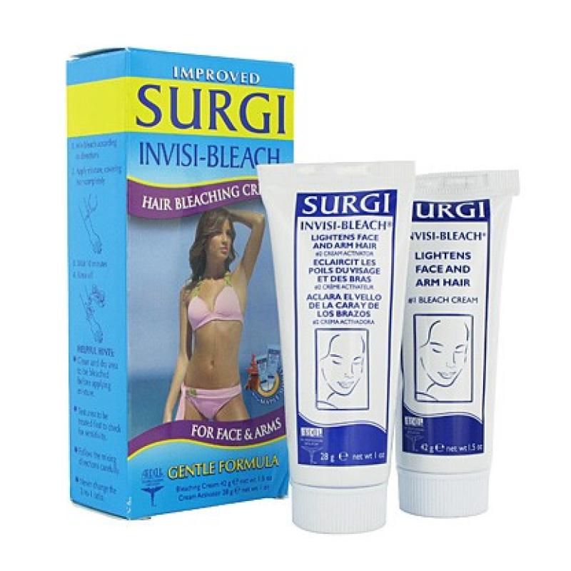 Surgi Invisi-Bleach Gentle Formula Bleaching Cream, 2 Oz