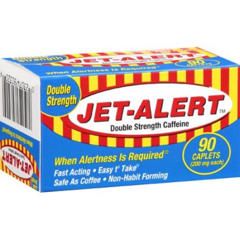 Bell Pharmaceuticals: Double Strength Caffeine 200 Mg Caplets Jet-Alert, 90 Ct