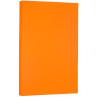 JAM Paper Recycled Legal Paper, 8.5 x 14, 24 lb Brite Hue Orange, 100 Sheets/pack