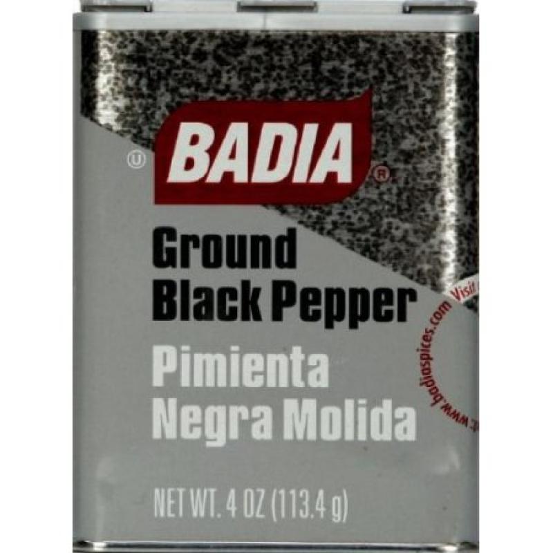 Badia Ground Black Pepper, 2 oz