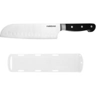 Farberware Triple Rivet Forged 7" Santoku Knife with Blade Cover