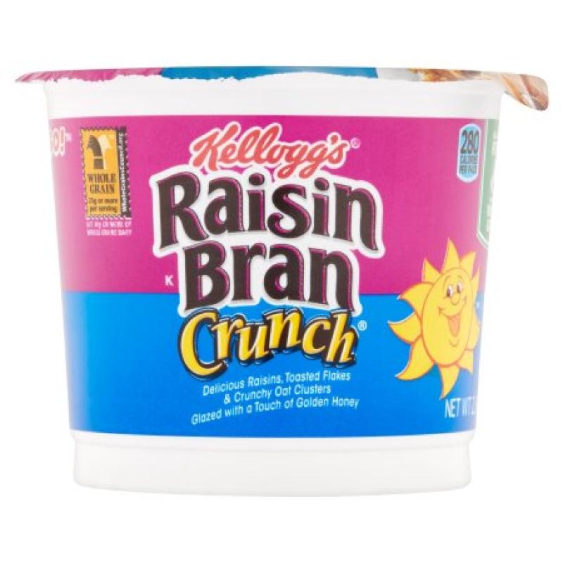 Kellogg's Raisin Bran Crunch Cereal, 2.8 oz, 12 pack