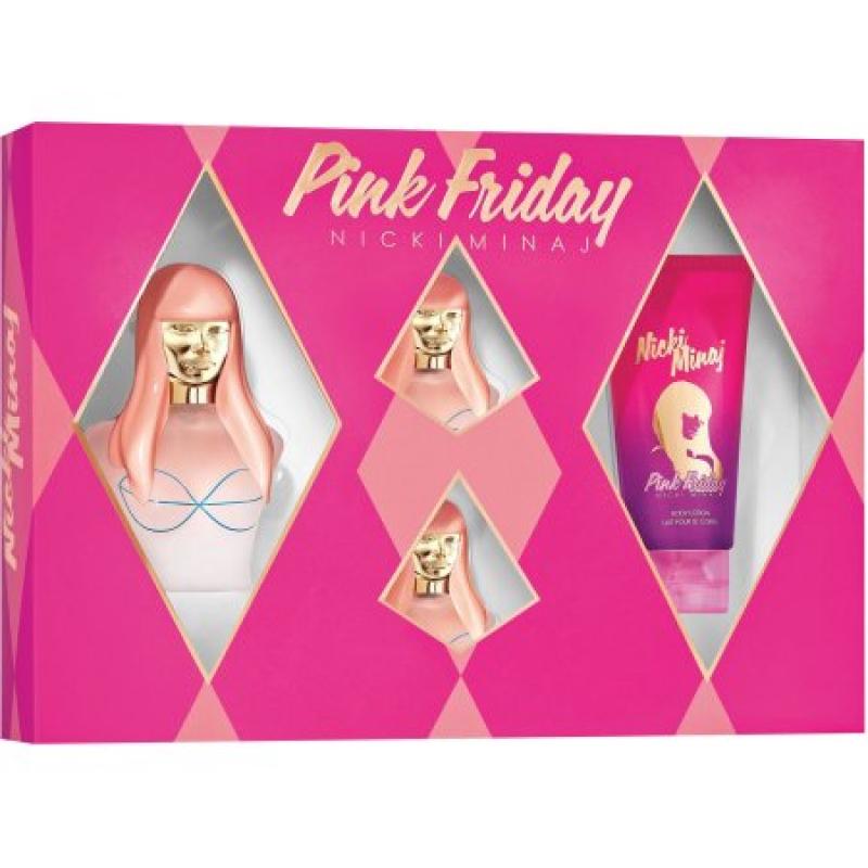 Nicki Minaj Pink Friday Fragrance for Women, 4 pc