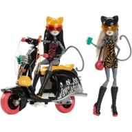 Monster High Werecats Sisters and Scooter