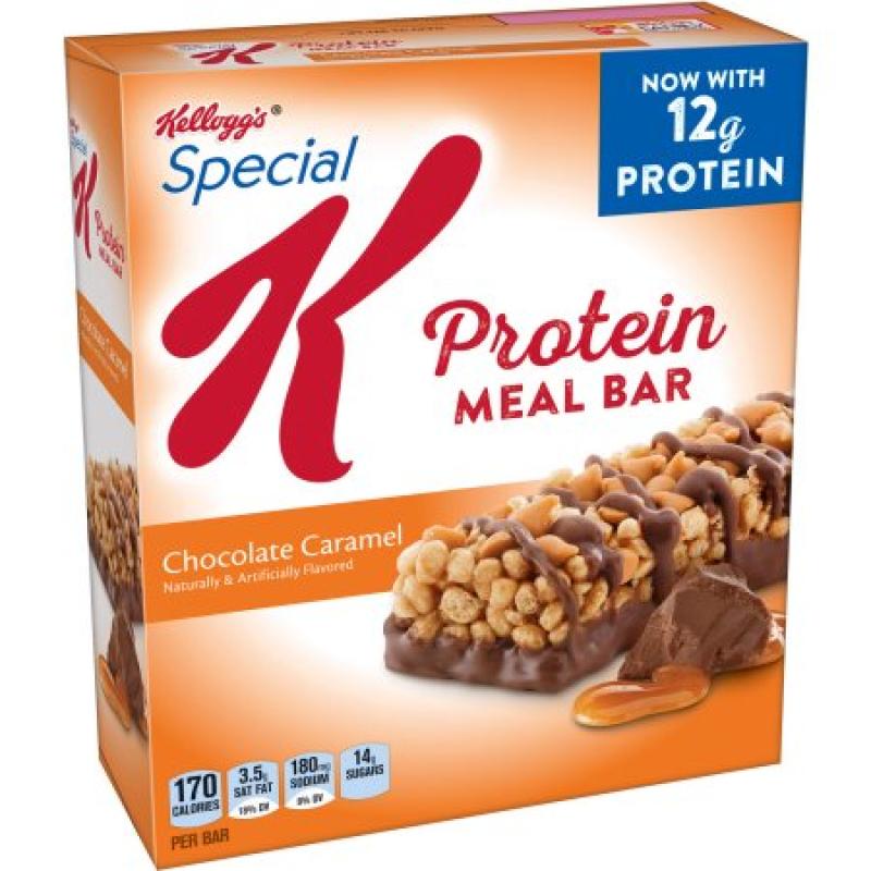 Kellogg's Special K Chocolate Caramel Protein Meal Bars, 6 ct 9.5 oz