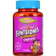 Flintstones Complete Gummies Children&#039;s Multivitamin Supplement, 70 count