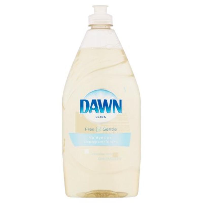 Dawn Ultra Pure Essentials Sparkling Mist Scent Dishwashing Liquid, 21.6 fl oz