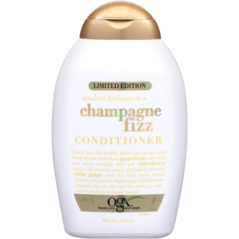 OGX Opulent Hydration + Champagne Fizz Conditioner, 13 fl oz