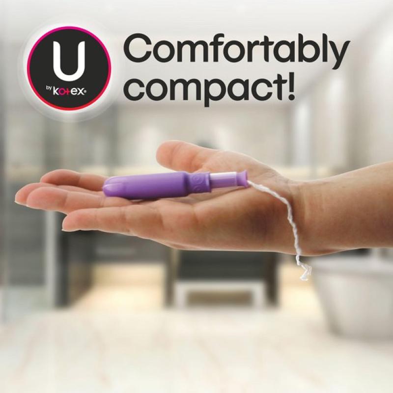 U by Kotex Click Compact Tampons, Super Absorbency (90 ct.)